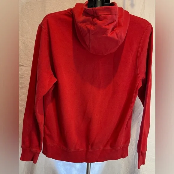 Men’s Nike Sportswear Club Fleece Red Pullover Hoodie Small - Picture 6 of 7